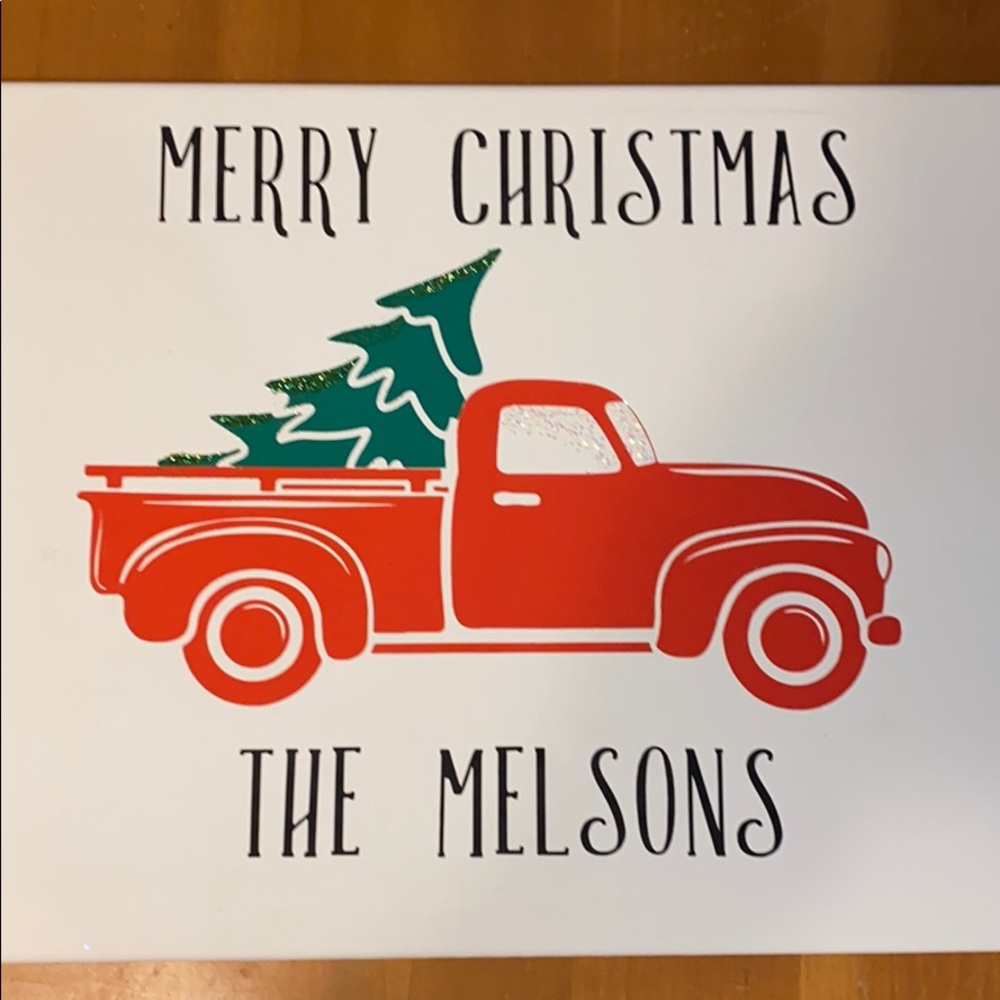 Christmas canvas